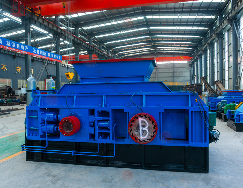 對輥破碎機破碎大理石，大理石破碎機